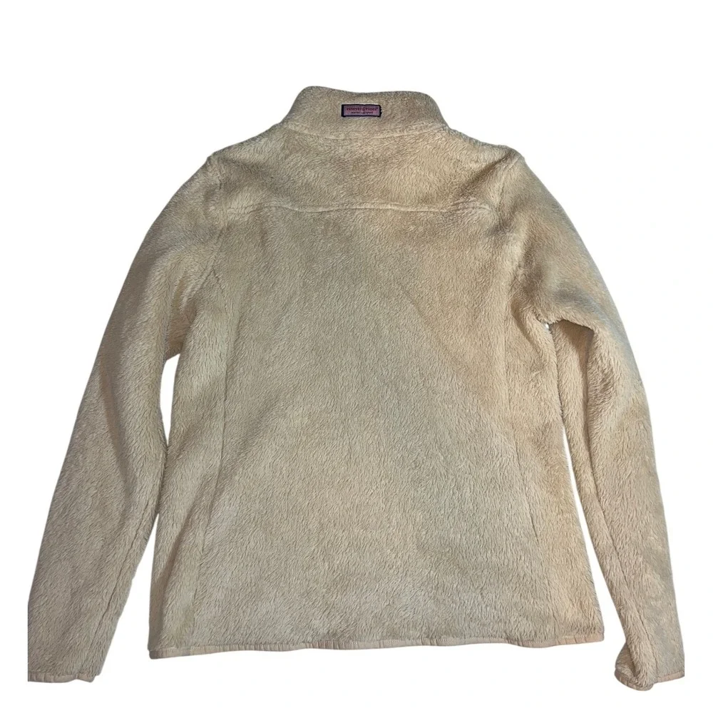 Vineyard Vines The Shep Shirt Fuzzy Fleece Quarter Zip‎ Pullover Women's Medium